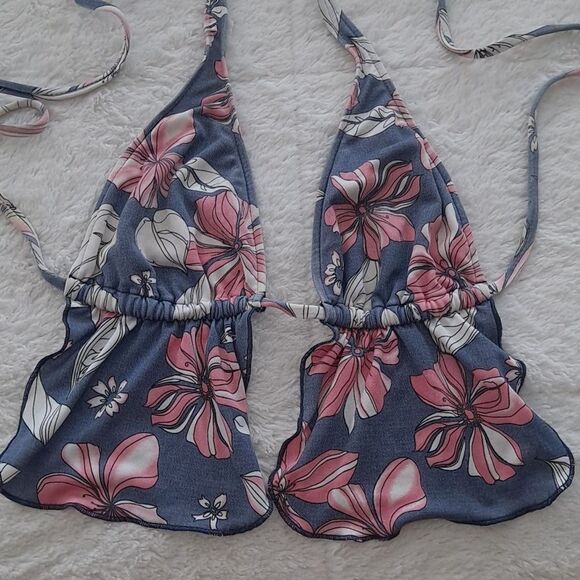Quicksilver Bikini Top Bundle Of 6 Size Medium 32B Various Brands Vintage Summer - Picture 2 of 12